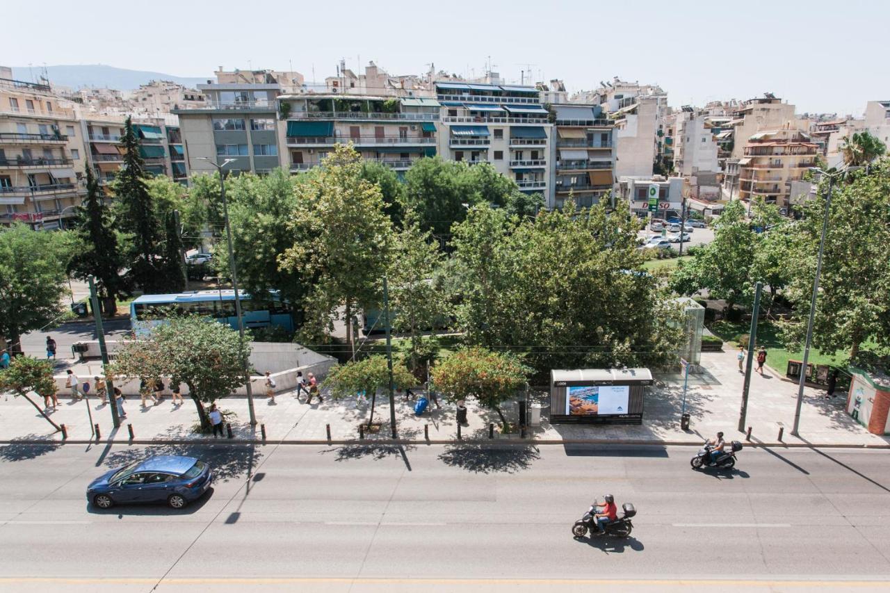 Museum Of Modern Art Rooms In Apartment, Next To Metro Suggrou Fix, Walk To Acropolis Atene Esterno foto